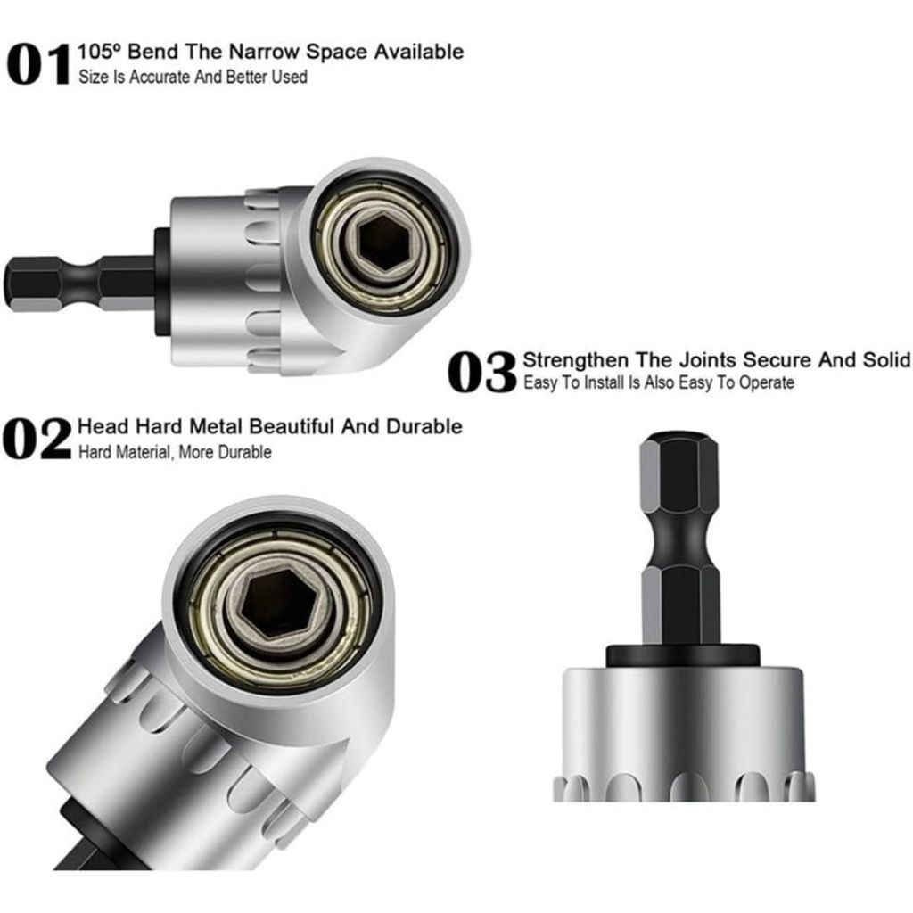 Adapter Sambungan Mata Bor /kepala Bos extension