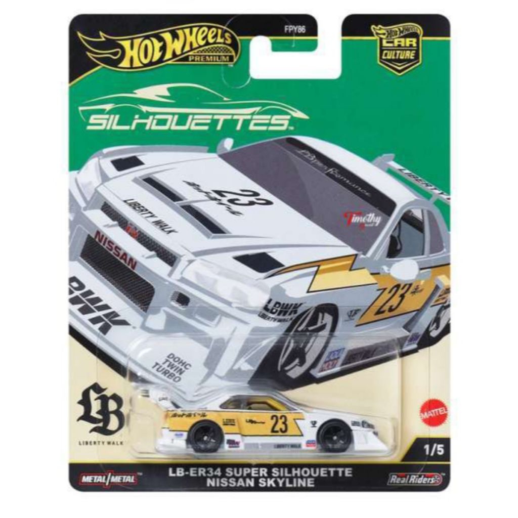 Hotweels LB-ER34 SUPER SILHOUETTENISSAN SKYLINE