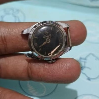 jam tangan wingo manual winding bekas mati bahan