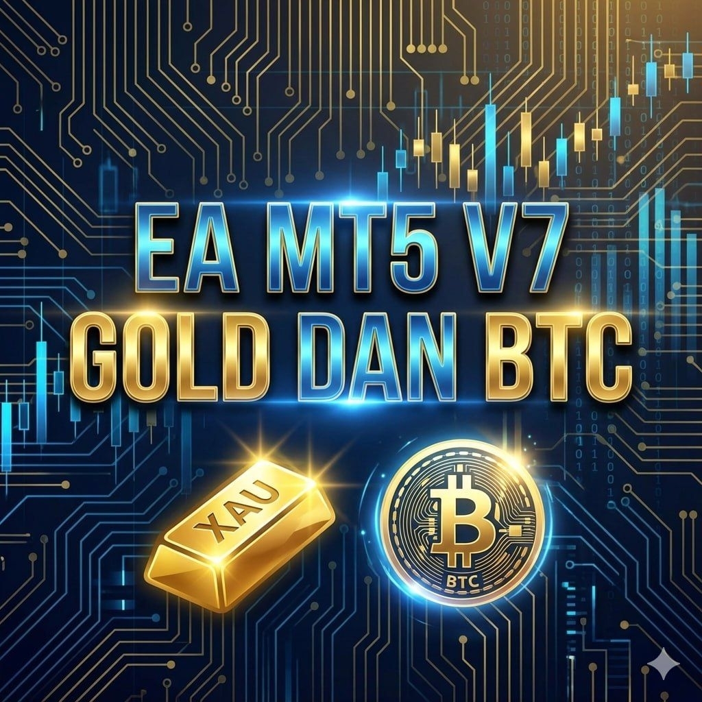 EA MT5  V7 GOLD DAN BTC