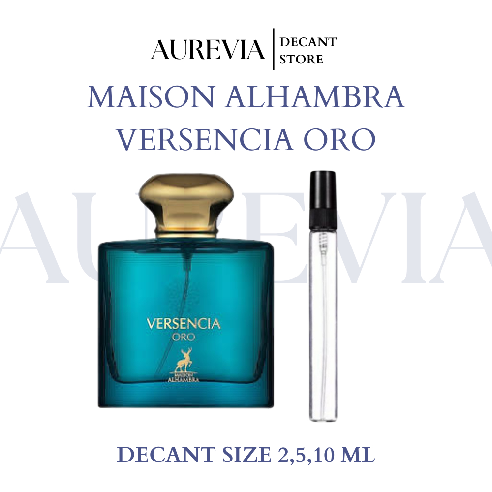 Decant Parfum Original Maison Alhambra Versencia Oro EDP