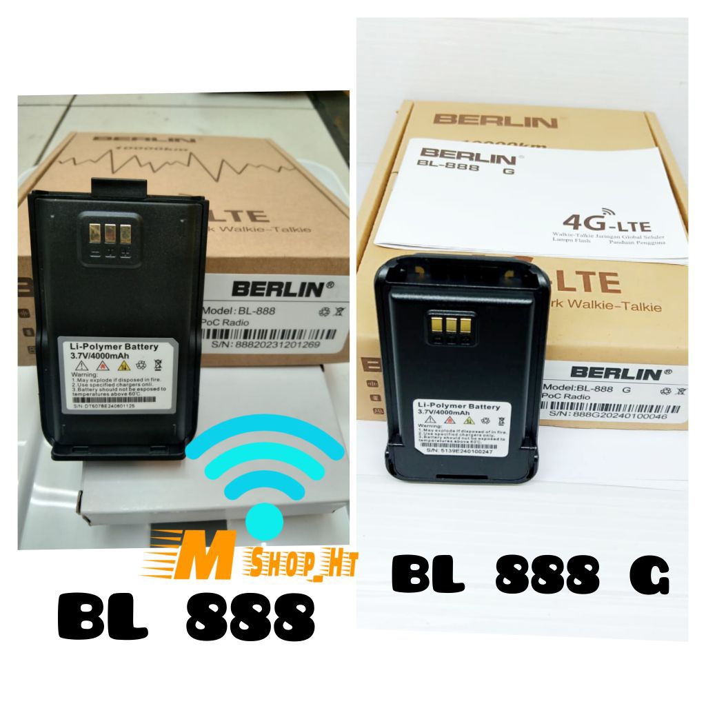 Batre HT POC Berlin BL 888 G BL 888 original