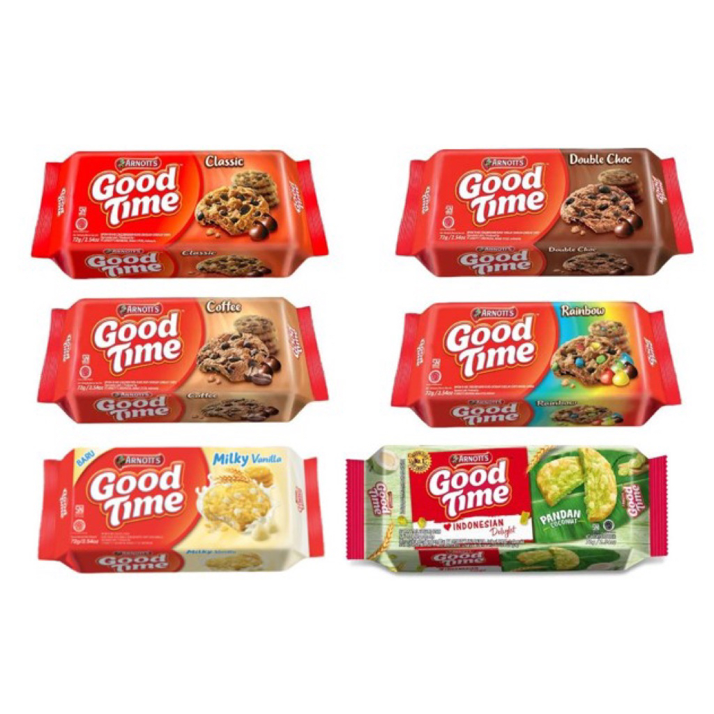 good time cookies 80g - good time cookies choco chip
