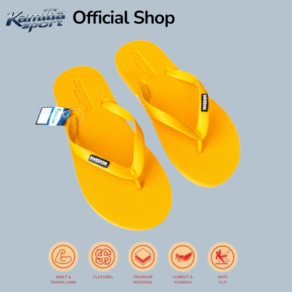 Sandal Jepit Pria Wanita Santai Sandal Rumah Anti Licin