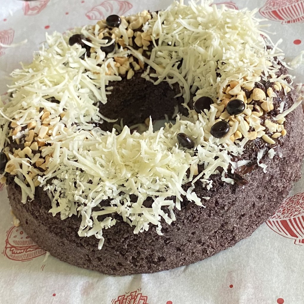 Bolu Ketan Hitam || Roti Bolu Brownies kukus Ketan Hitam kukus