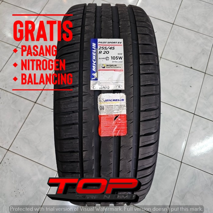 Ban Mobil Merk Michelin R20 255 45 R20 Pilot Sport EV