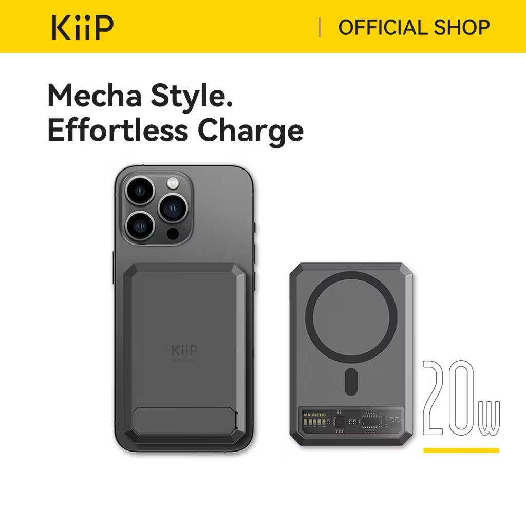 Kiip Magnetic Wireless Power Bank EW54