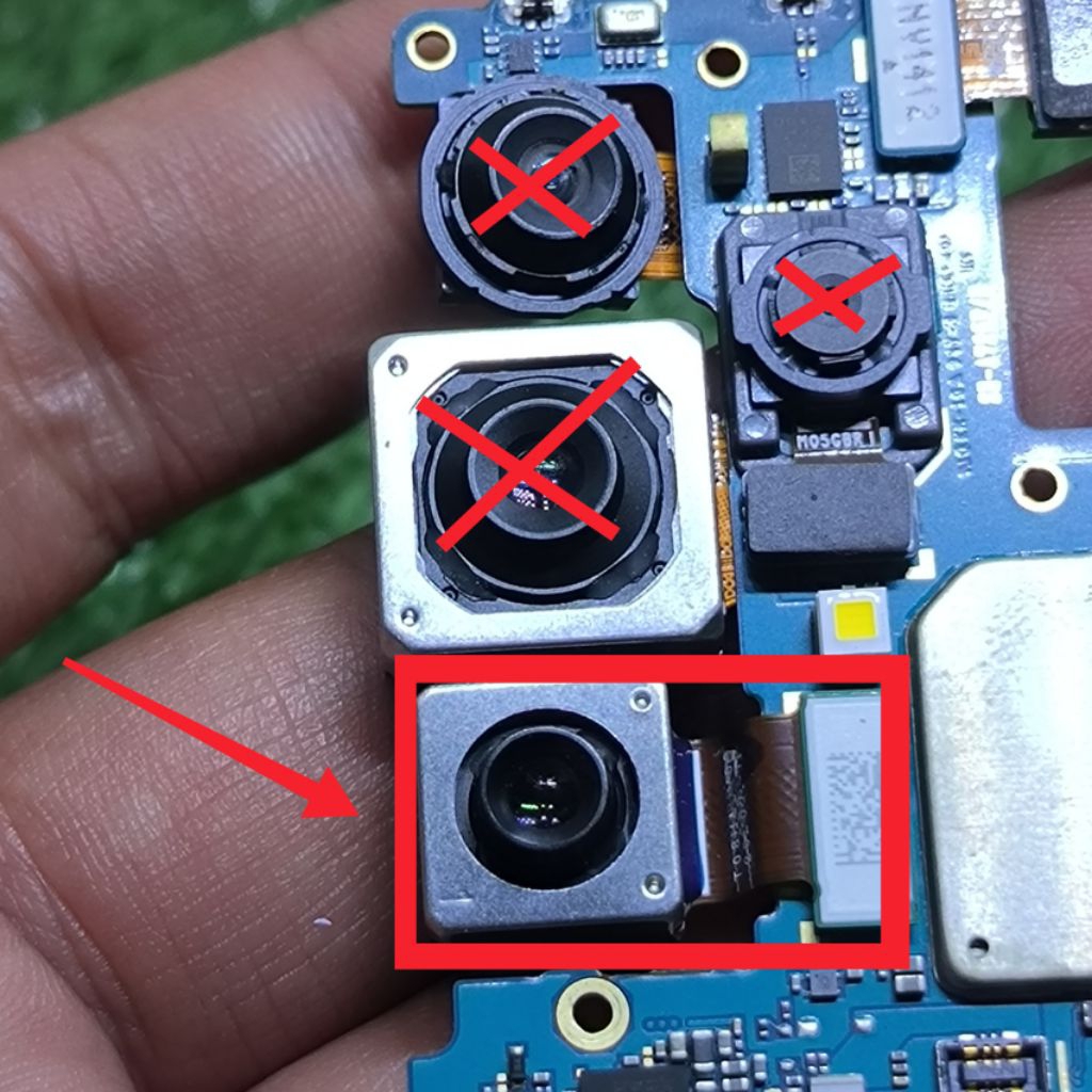 Kamera Belakang Telephoto Samsung A72 - Tele Photo Camera Ori Copotan