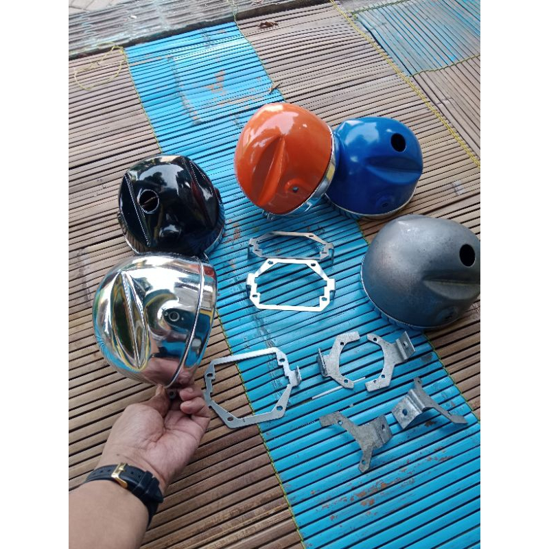 BATOK CB125 LAMPU  PREES BESI/BATOK CB 125 INPORT SUPER KW/BATOK LAMPU DEPAN CB125 IMPORT DETAIL ORI