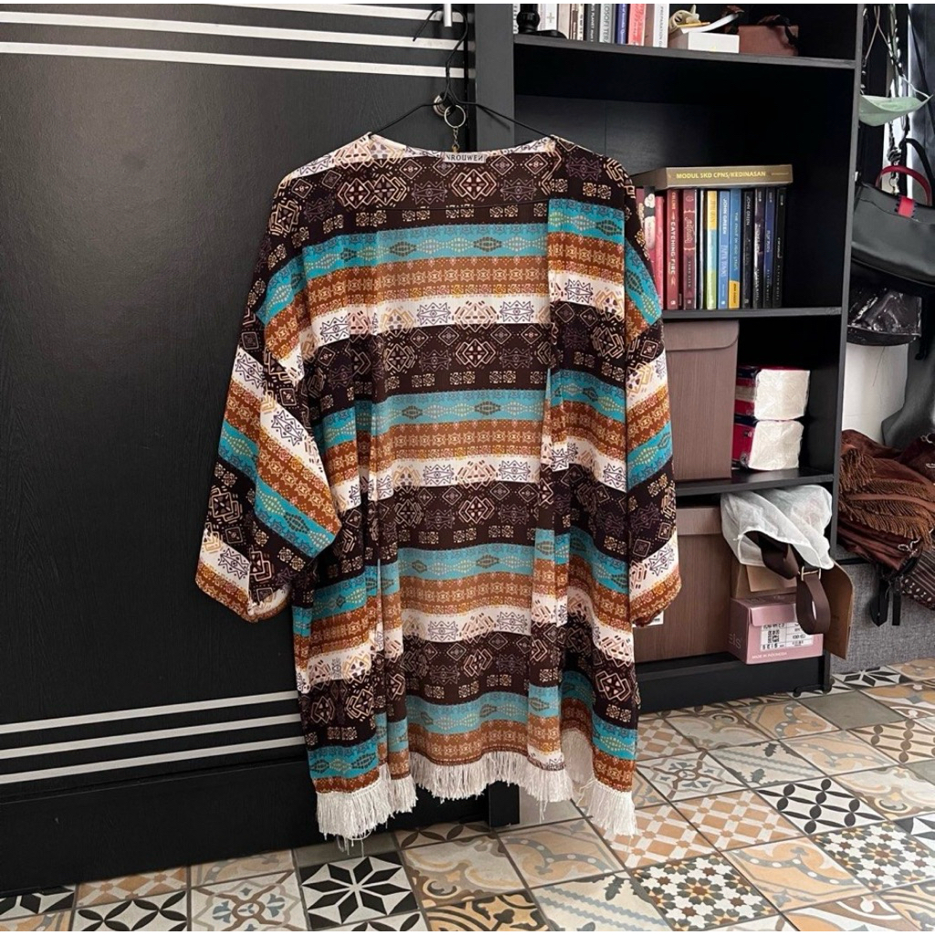 preloved vrouwen bohemian outer