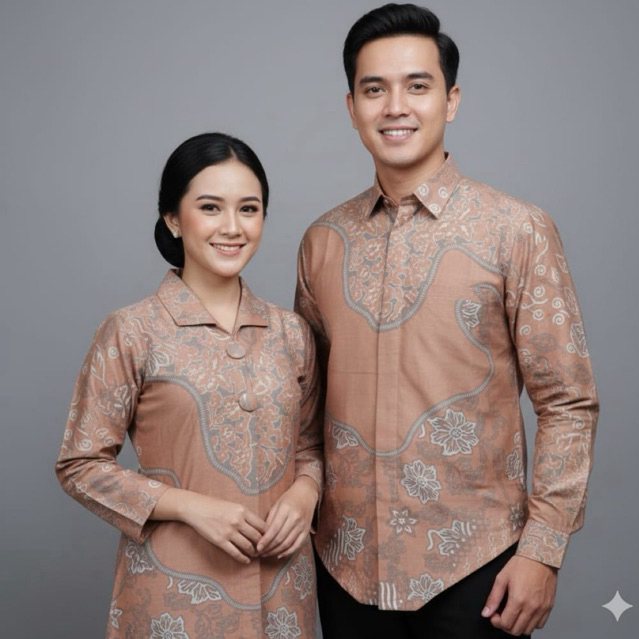 Baju batik Tunik wanita batik pria couple full trikot
