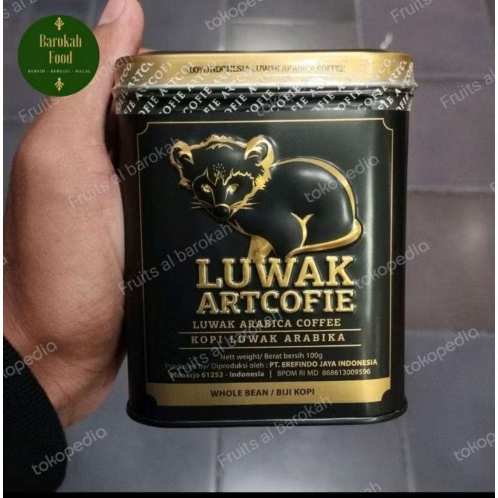 kopi luwak arabica | luwak artchofie | 100 gram