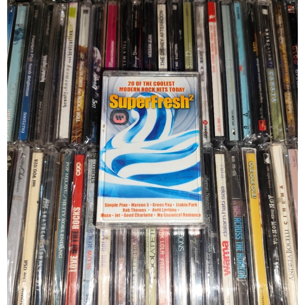 Kaset Super Fresh 2 - Green Day, My Chemical Romance, Story Of The Year, Korn, Muse, Jet, Linkin Par