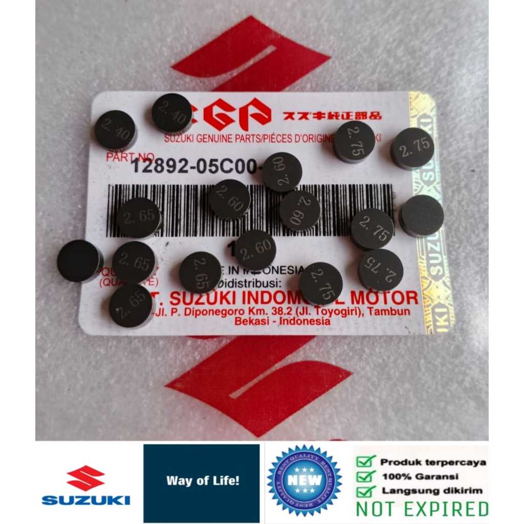 SIM KLEP 1PC SATRIA FU ORIGINAL BARU SUZUKI