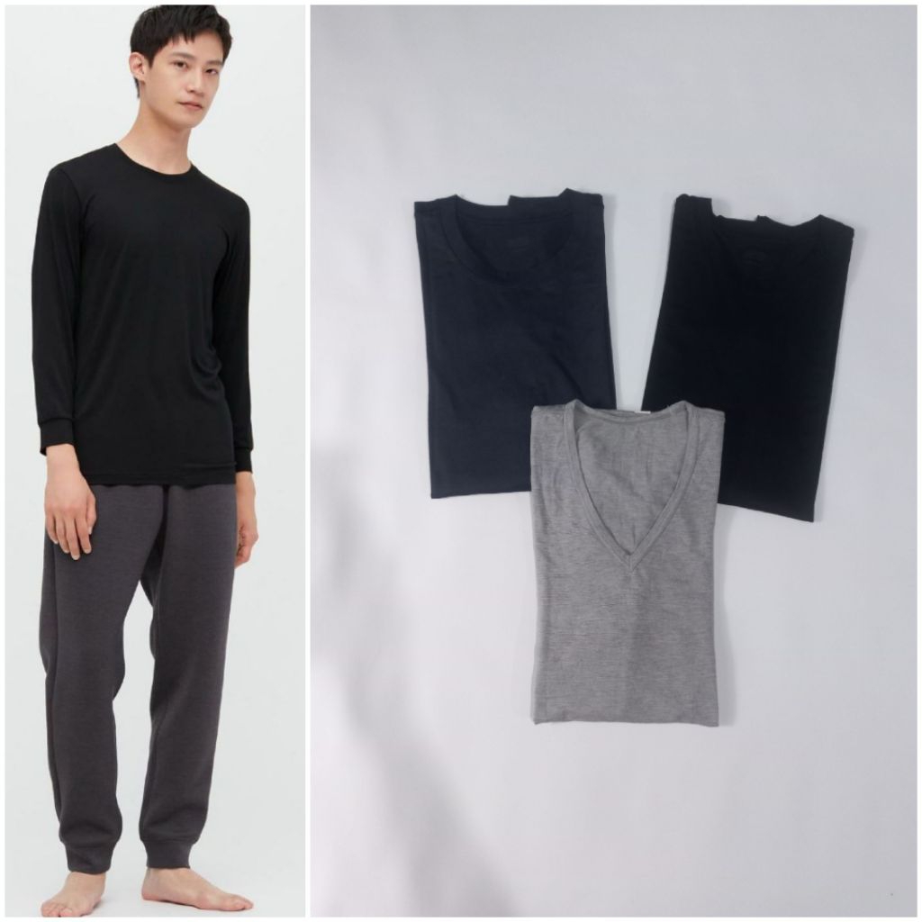 UNIQLO Men Heattech TShirt [Reguler Heattech]