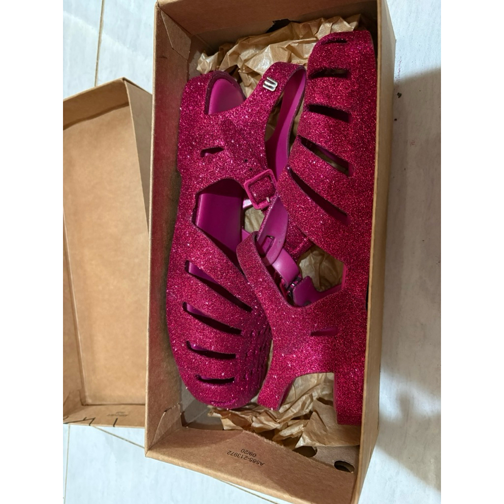 Preloved Melissa Possession Glitter Pink Original