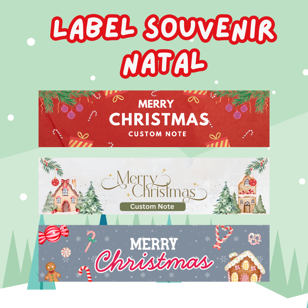 Label souvenir - souvenir label natal - label natal - label souvenir