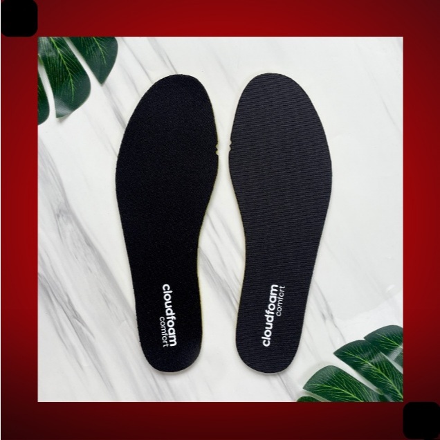 Sol Sepatu ADID45 CloudFoam - Bantalan Insole Sport Anti Bau Empuk & Ringan Dipakai Size - 41 42 42.