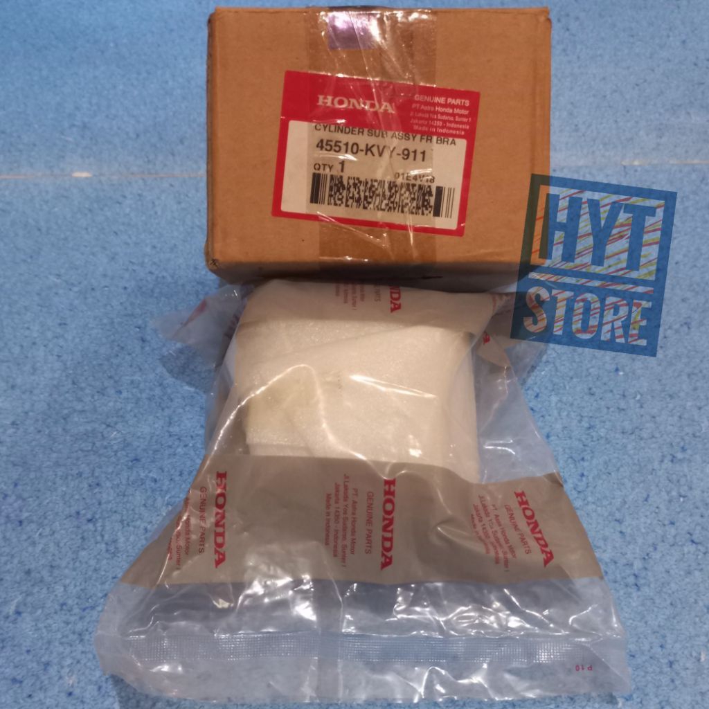 Cylinder Sub Assy FR Brake 45510-KVY-911 Master Rem Depan Honda Beat Karburator Original 45510KVY911