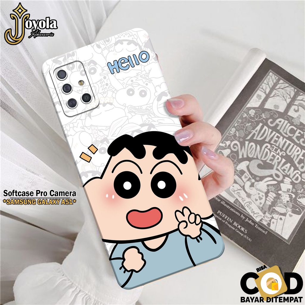 Softcase Samsung Galaxy A51 Terbaru Silikon Pro Camera Fashion Case Kartun Kesing Samsung Galaxy A51