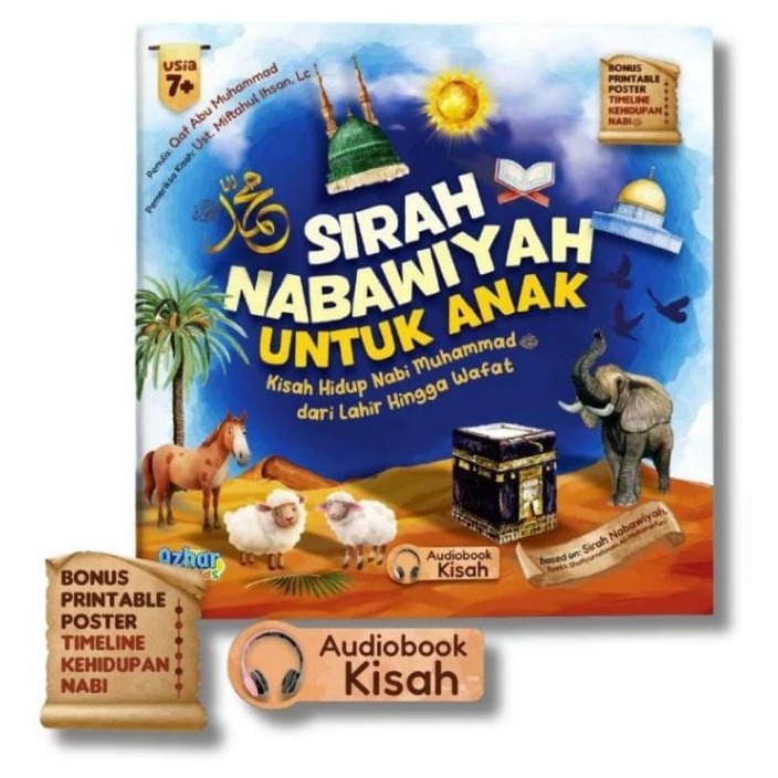 Azhar Kids I Sirah Nabawiyah untuk Anak Usia 7+ | Sejarah Hidup Nabi Muhammad SAW Untuk Anak