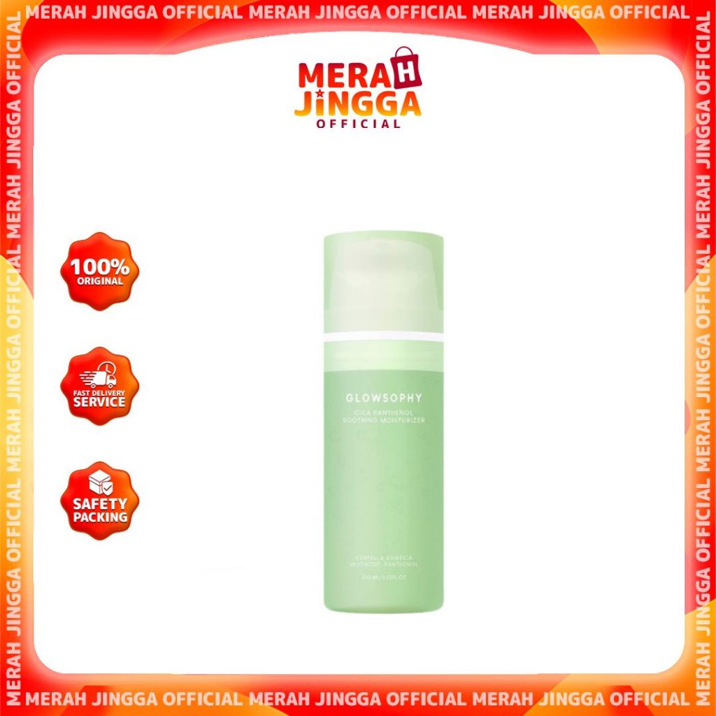 Glowsophy CICA Centella Soothing Moisturizer Calming Redness Panthenol | Merah Jingga Official
