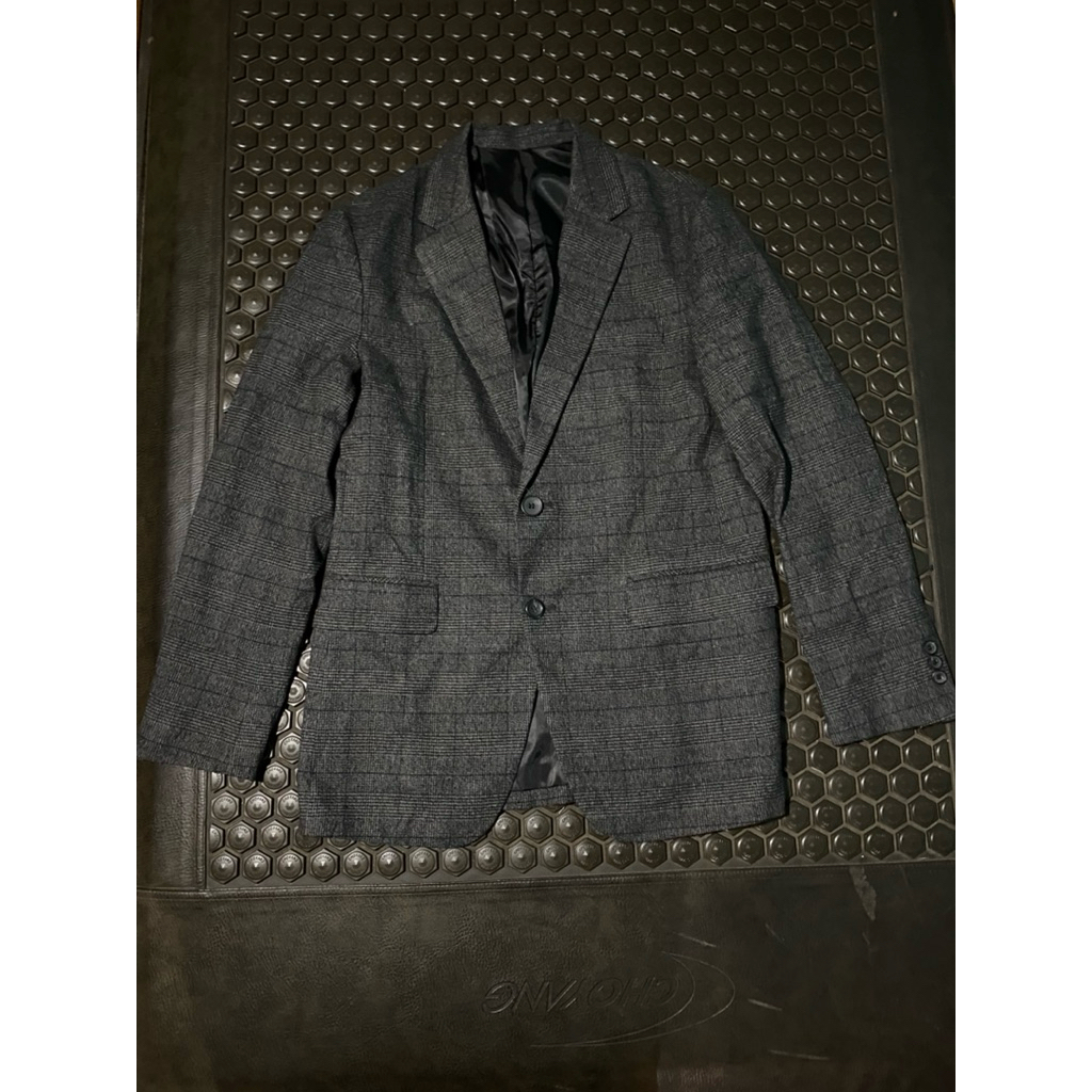 BLAZER JAS TARTAN SPAO FOR MEN WOL HALUS ABU TUA MEWAH BRANDED
