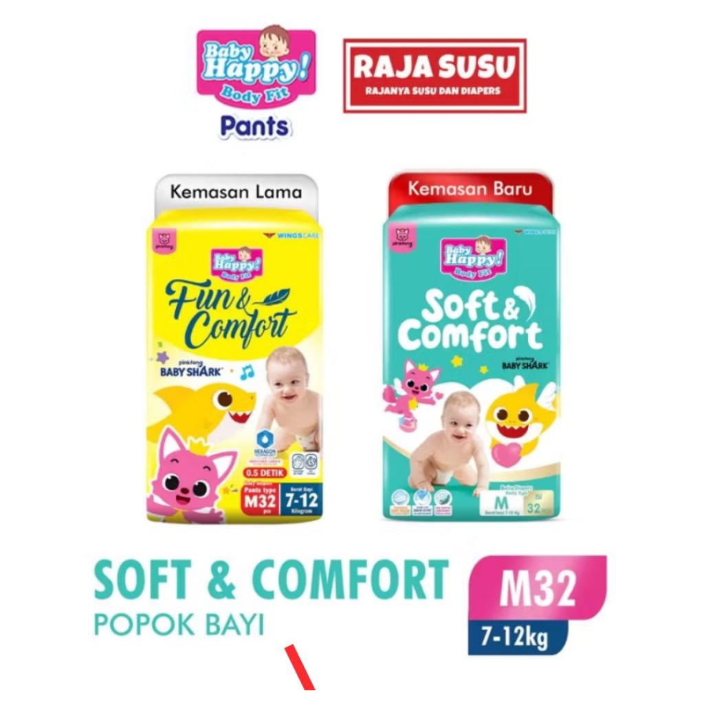 1 karton popok baby happy M 4 ball