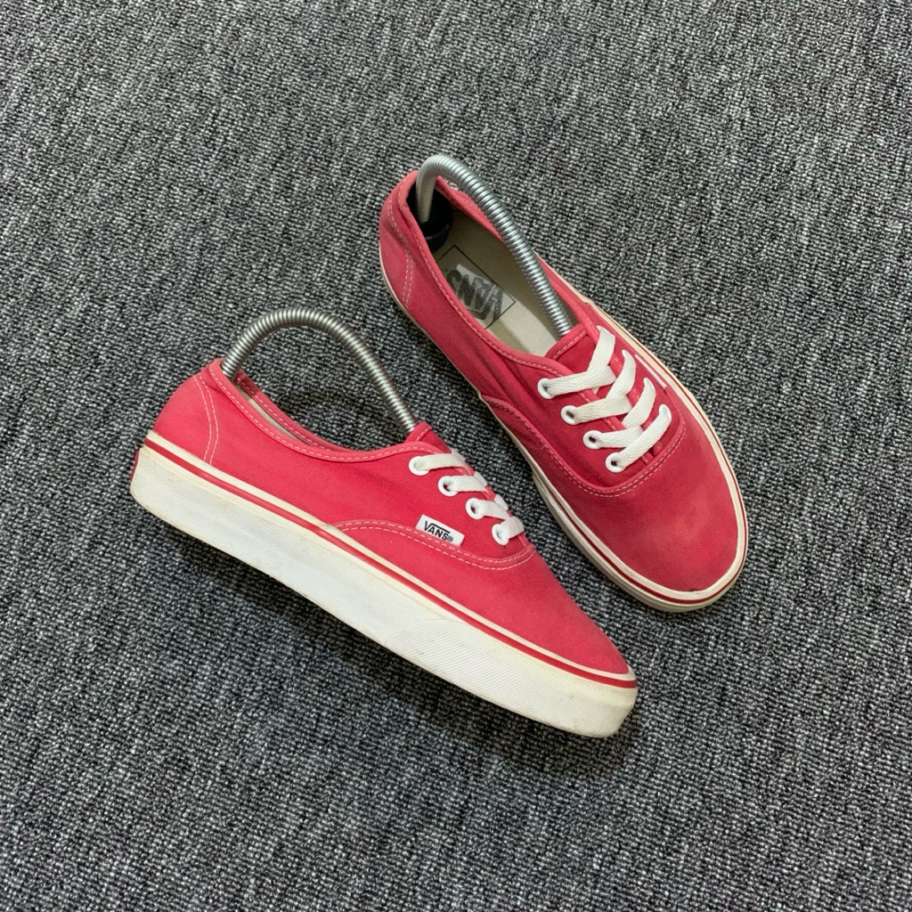 vans authentic red chili