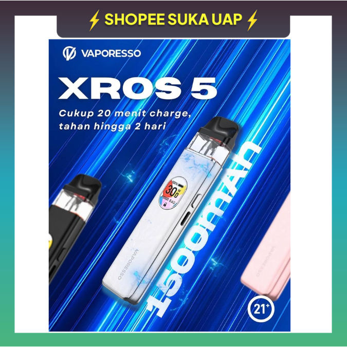 Vaporesso Xros 5 Pod Kit By Vaporesso 100% Authentic