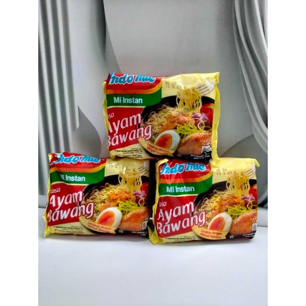 INDOMIE AYAM BAWANG SATUAN/PCS HALAL MURAH GROSIR & ECER