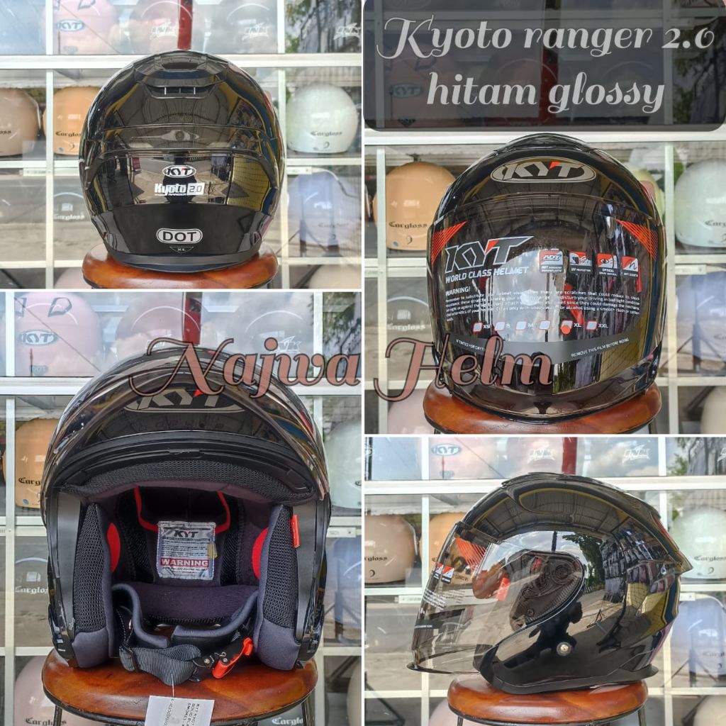 Helm Kyt Kyoto Ranger 2.0-Helm Original-Helm Pria-Wanita