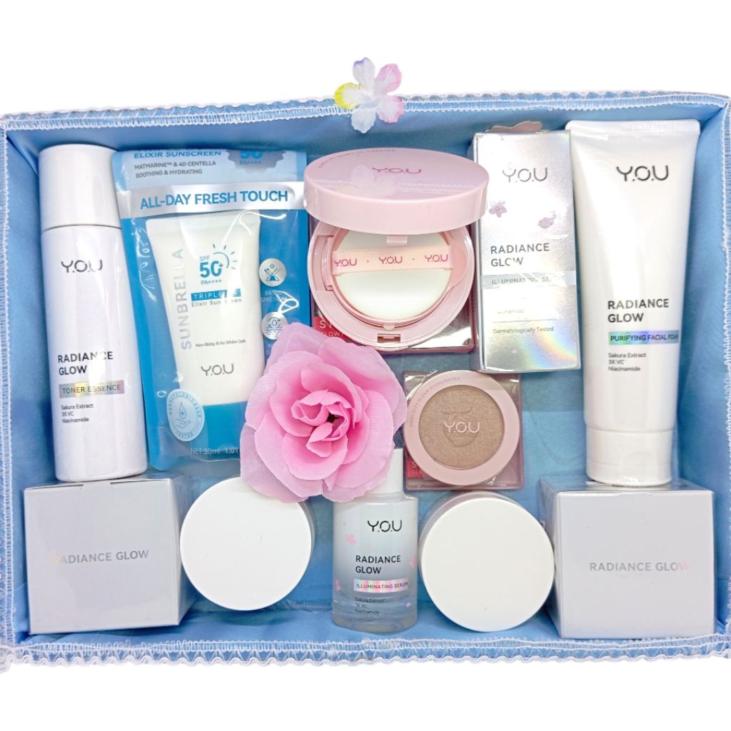 YOU Paket Seserahan Paket Skincare + Cushion/Paket Seserahan Lengkap