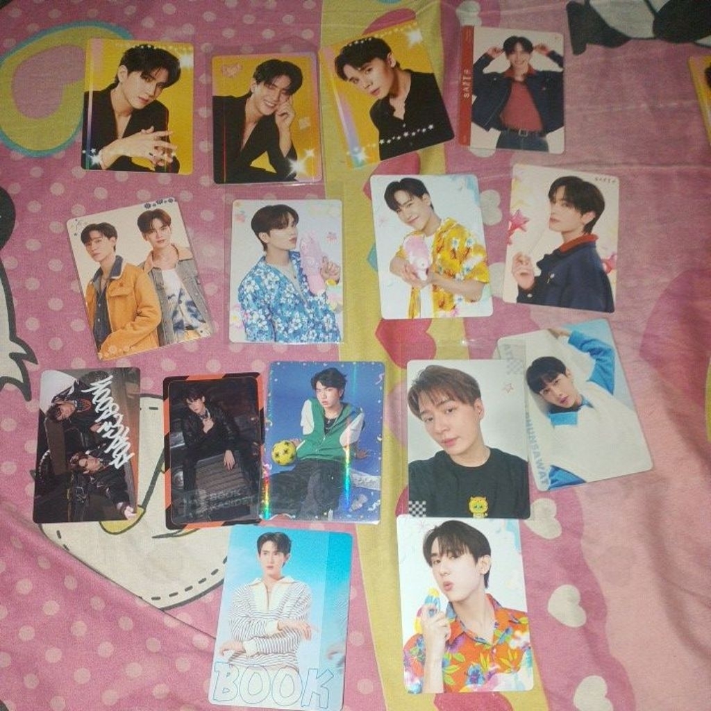 Ready Official Card Sea Tawinan Jimmy Santa Junior Mark Book Keen Singto Gun