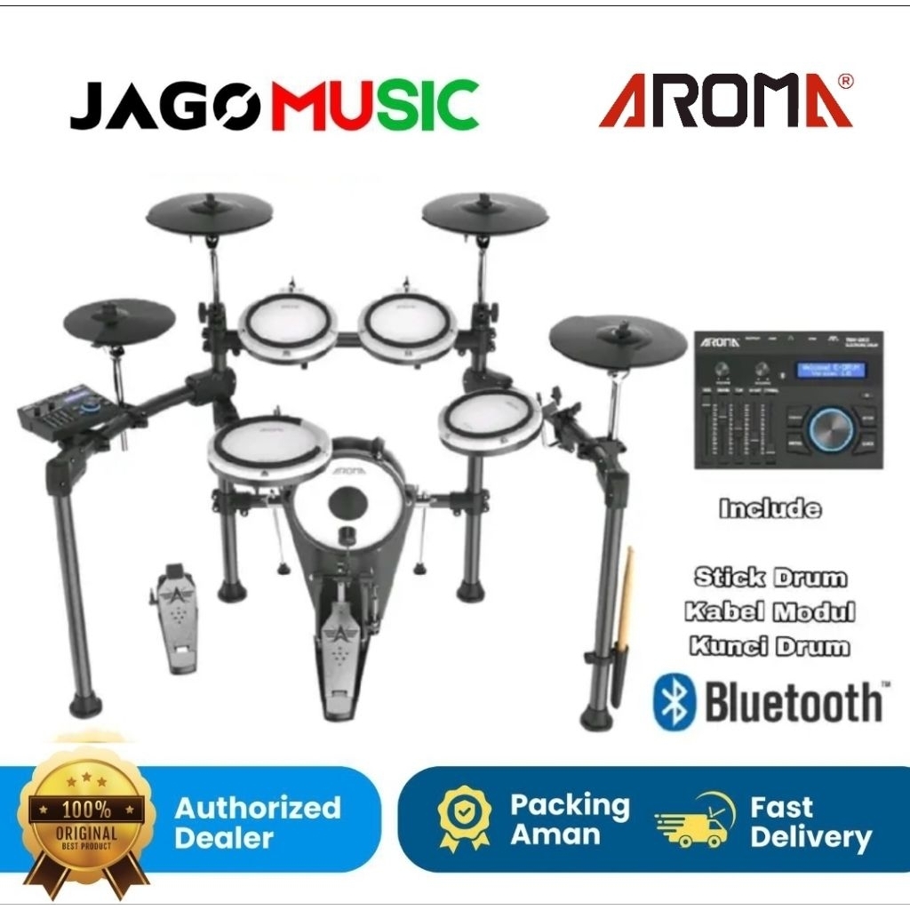 Electric Drum Elektrik Aroma Drum Aroma TDX25|1 TDX25 II TDX 2511 Ori