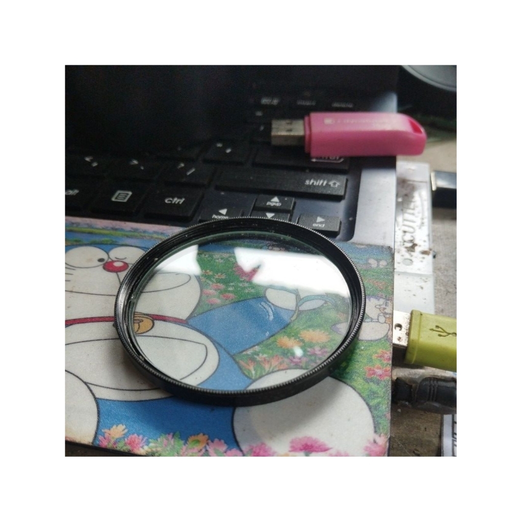 filter lensa for Canon ukuran 58mmcopotan dari lensa 18-55mm