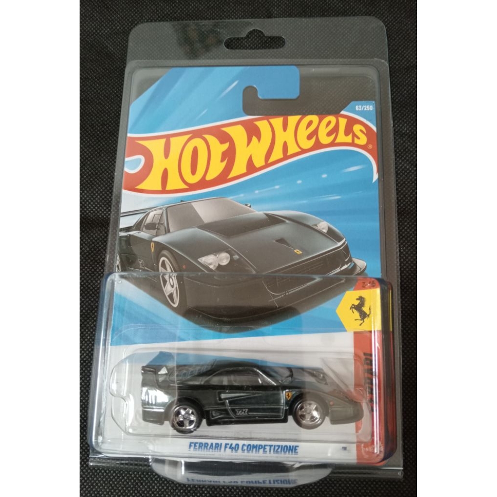 HOT WHEELS FERRARI F40 COMPETIZIONE SUPER TREASURE HUNTS TH$ THS FREE PROTECTOR