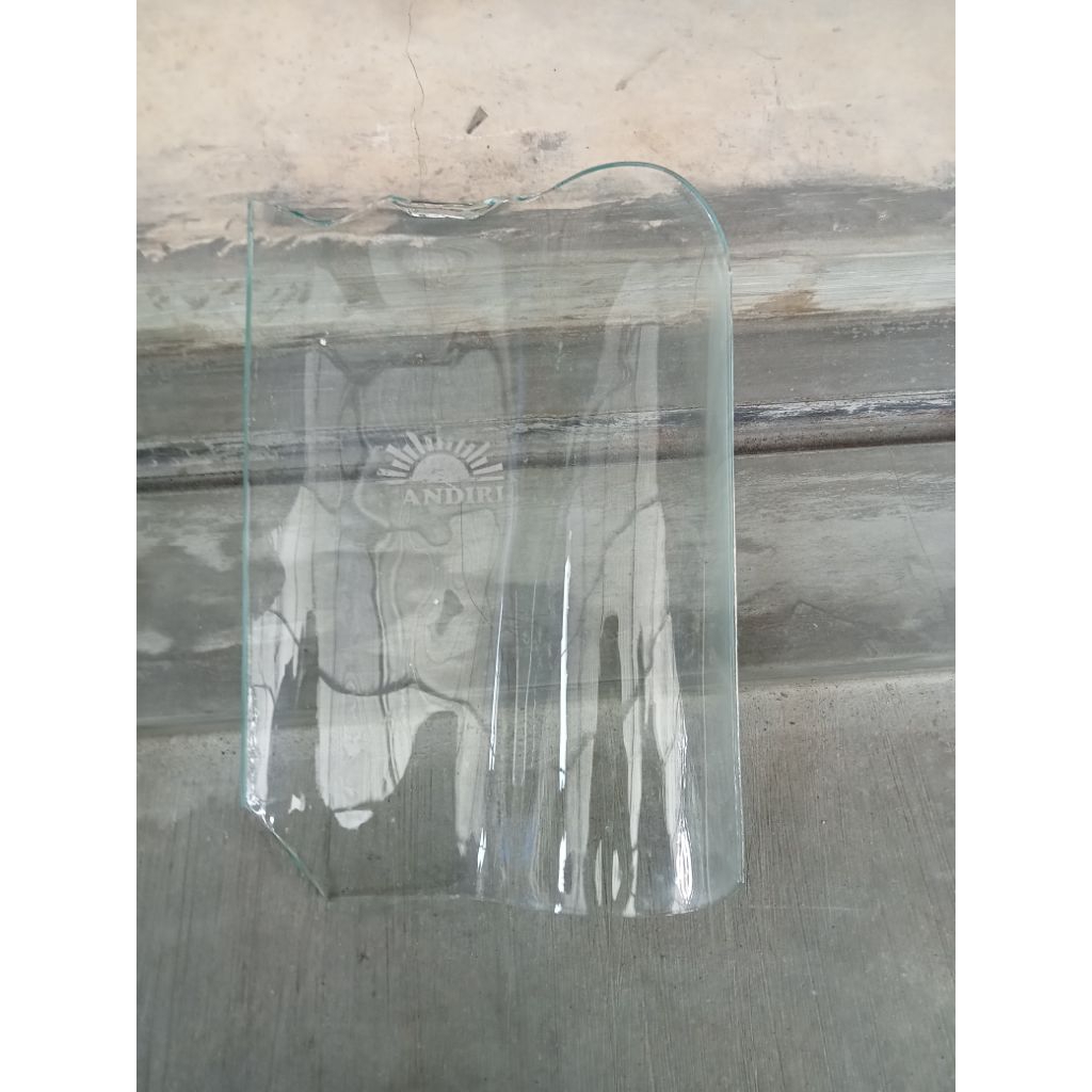 genteng kaca morando/mantili jumbo tebal 5mm panjang 33cm lebar 23cm
