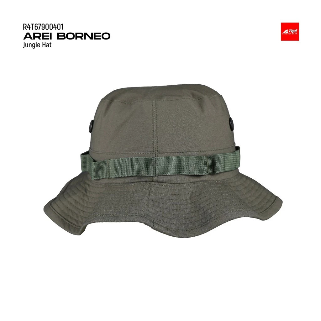 TOPI RIMBA ORIGINAL REI JUNGLE HAT BORNEO AREI OUTDOORGEAR