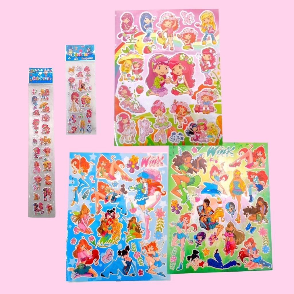 Sticker Strawberry Shortcake Winx Club