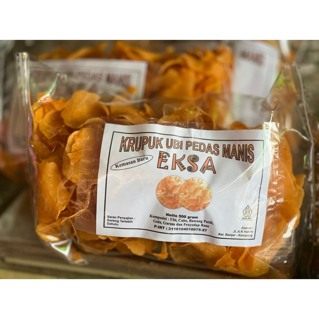 KERUPUK UBI PEDAS MANIS