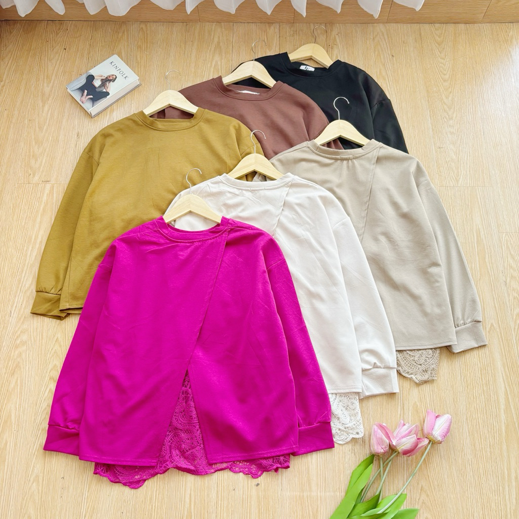 Diamore | ESHAL BLOUSE TOP | BLOUSE WANITA | ATASAN WANITA