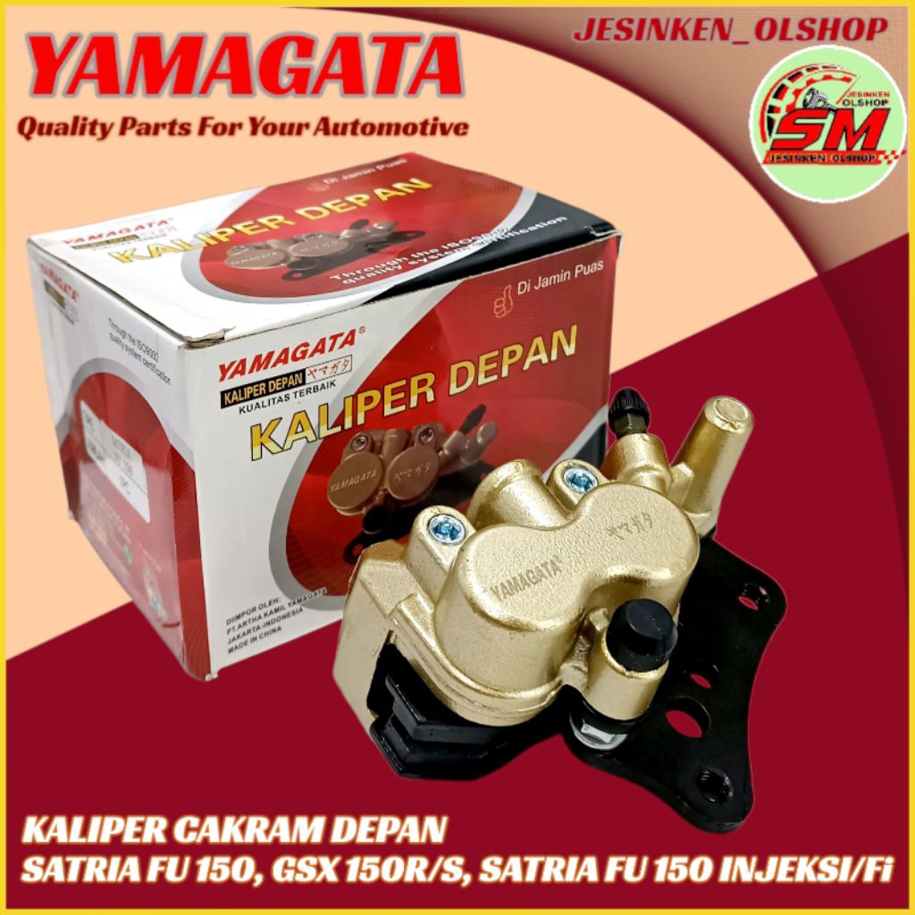 Kaliper Cakram Depan Satria  Fu150 Old/ Gsx150 R/S, Satria Fu Injeksi/Fi, Yamagata