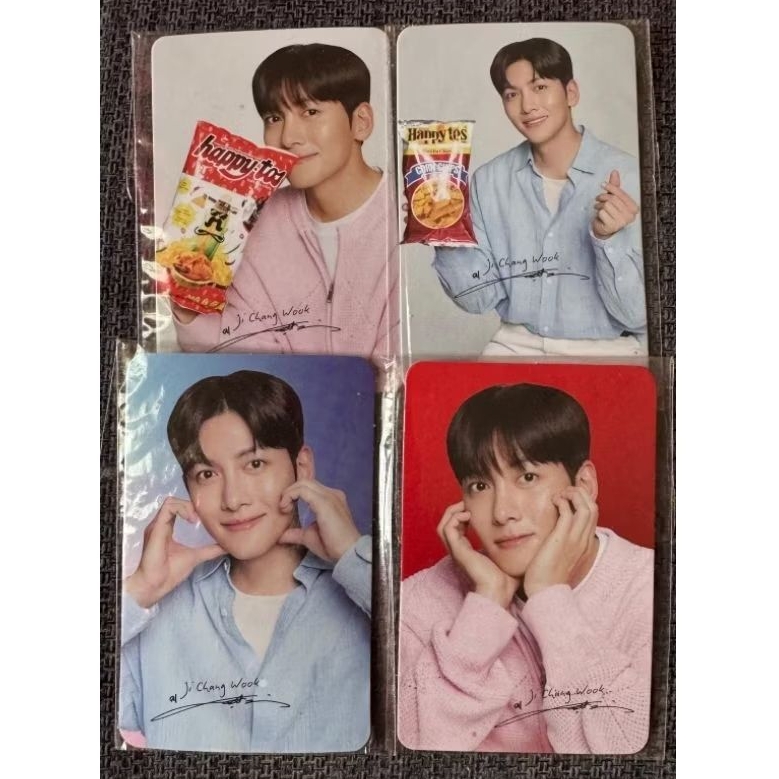 PHOTOCARD JI CHANG WOOK x HAPPYTOS