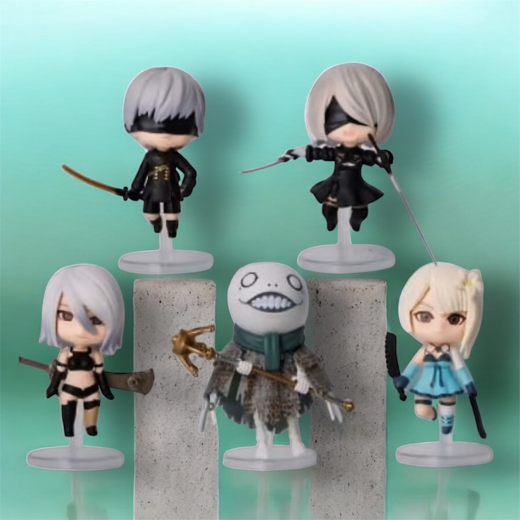 Action Figure NieR: Automata Chibi PVC Figures