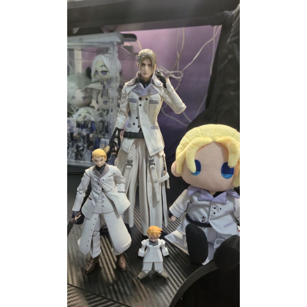 Final Fantasy 7 Rufus Polygon Figure, Doll & FanMerch