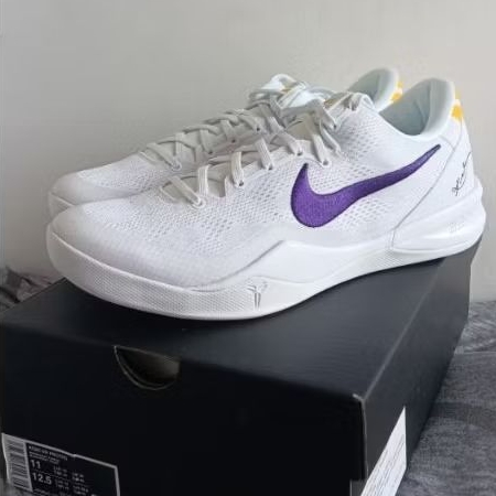 Nike kobe 8 protro lakers home original