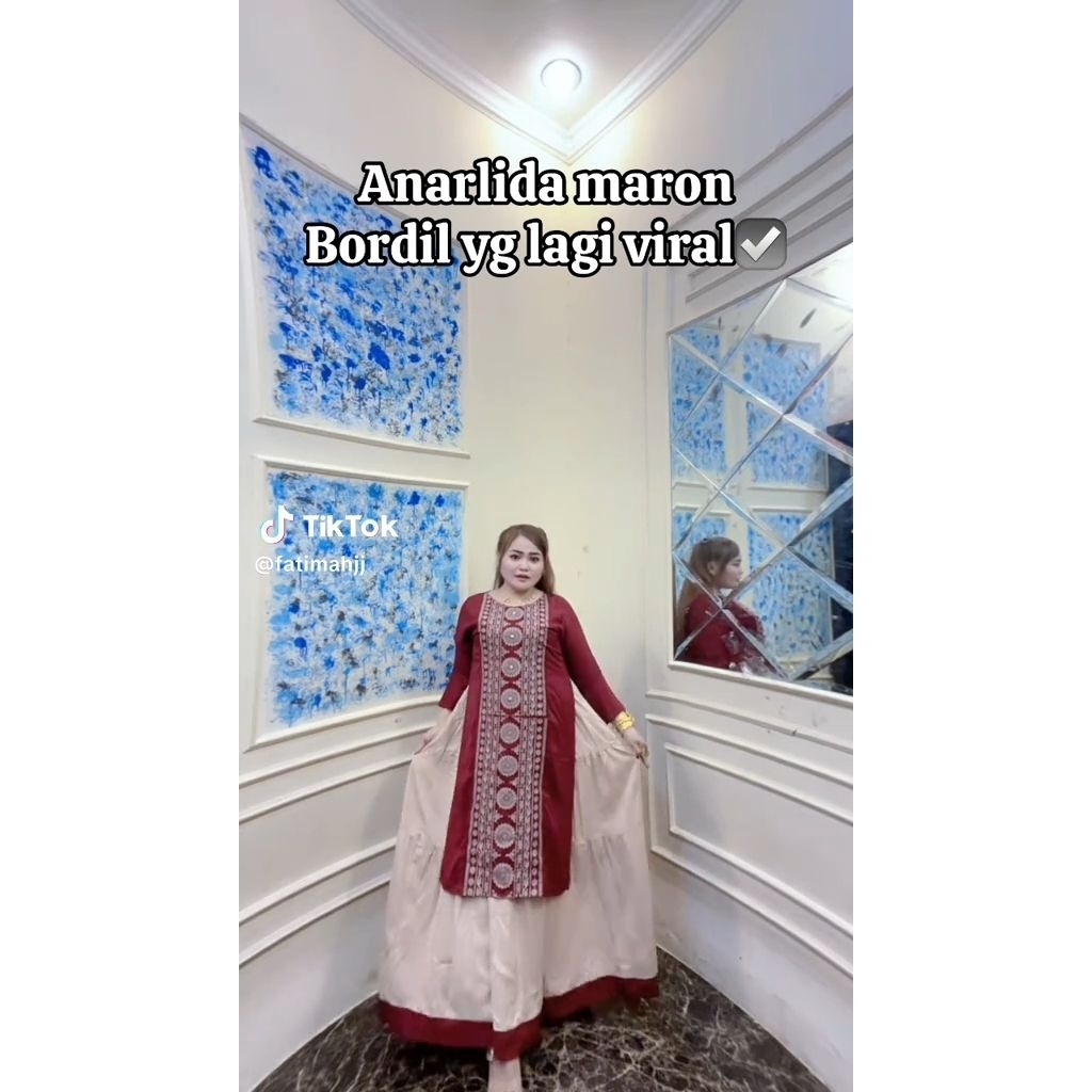 Gamis hindi bulan lidah terbaru