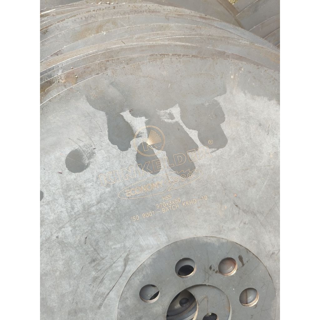 KINKELDER CIRCLE SAW HSS DIA 350x3 MM/ GERGAJI BESI / BAHAN TAJI DAN PISAU PREMIUM