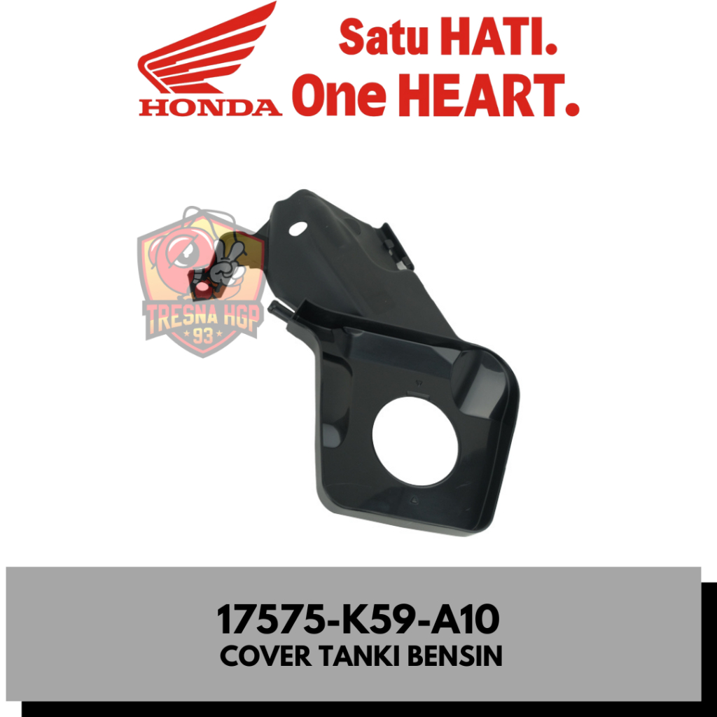 17575-K59-A10 COVER TANKI BENSIN VARIO 150 LED OLD K59 ORIGINAL | COVER FUEL PUMP 17575K59A10